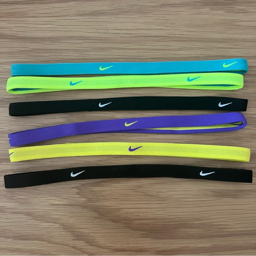 Nike swoosh thin headbands